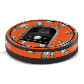 MightySkins Skin Compatible with iRobot Roomba 960 Robot Vacuum - Trout Collage | Protective, Durable, and Unique Vinyl Decal wrap Cover | Easy to Apply, Remove, and Change Styles | Made in The USA