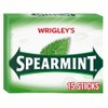 Wrigley's Spearmint Gum, 15-Stick Slim Packs (Pack of 20)