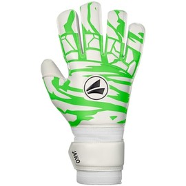 JAKO Animal Basic RC 2596 Goalkeeper Gloves White/Neon Green 6