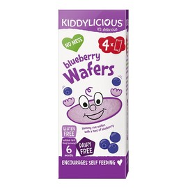 Kiddylicious Wafers Blueberry 4g X 4