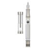 Asvine Vacuum Filling Fountain Pen Luxury Titanium Fine Point Pen