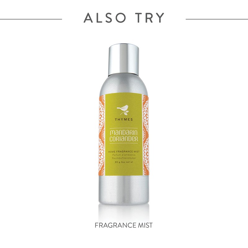 Thymes Mandarin Coriander Hard Working Hand Cream, 2.5 ounces