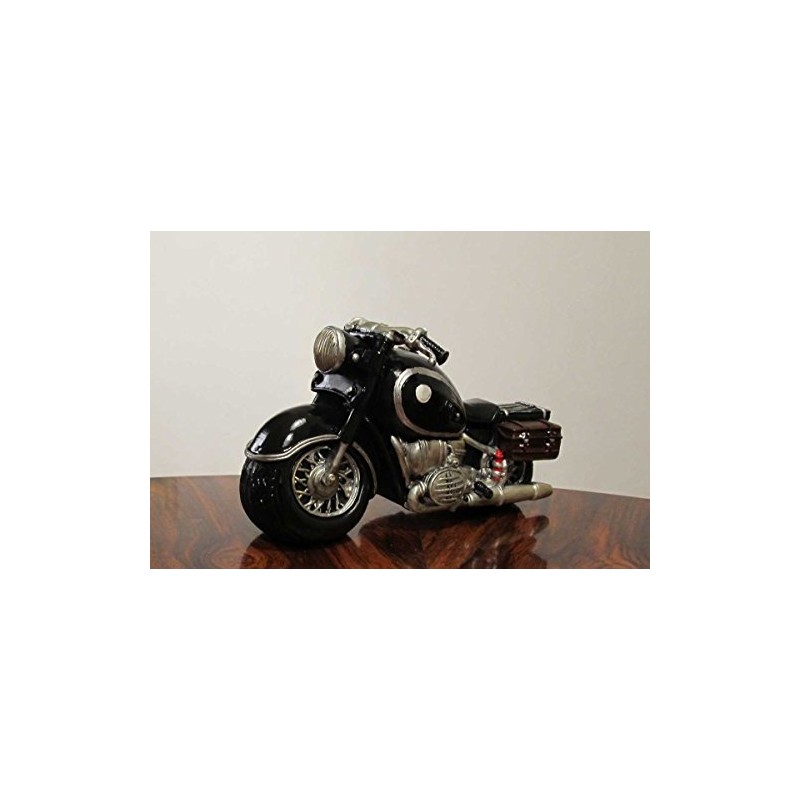 Udo Schmidt Motorcycle Bike Money Box (Black)