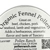 Pollen Ranch's Organic Fennel Pollen - Premium Quality Fennel Flowers
