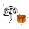 Faro Ojo Angel Y Demonio Lupa Led Moto Auto Tipo