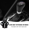 SXCCNW YHDM-121 Car Gear Knob Cover, Gear Knob Cover, Gear
