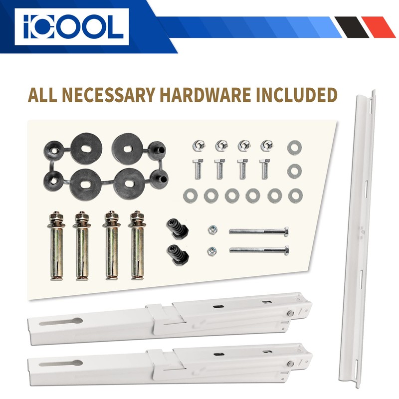 ICOOL Mini Split Wall Mounting Bracket for 9000-36000 BTU Universal