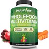 Nutrivein Whole Food Multivitamin | Complete Daily Vitamins & Minerals