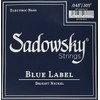 Blue Label Base Strings, Nickel Strings, 4 Strings, 045-105 SBN45