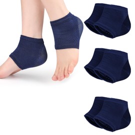 Zehenlose Socken, Gelgefütterte Spa-Socken, Rissige Fersenreparatursocken, Frauen Trocken Rissige Fersenfüße Reparatur, Fußpflege, Gel-Fersenärmel