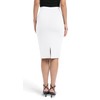 Urban CoCo Women's High Waist Stretch Pencil Skirt Knee Length