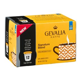 GEVALIA Kaffe Signature Blend K-CUP Pods - 12 count