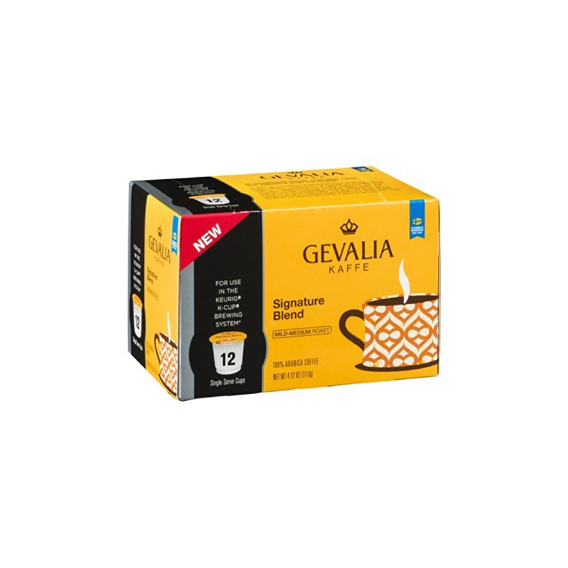 GEVALIA Kaffe Signature Blend K-CUP Pods - 12 count