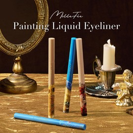 MilleFée Art Liquid Eyeliner (02 Dark Brown) Liquid Non-Smearing Waterproof Ultra-Fine MilleFee