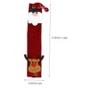 CAXUSD 4pcs Christmas Kitchen Appliance Handle Cover Refrigerator Handle Gloves