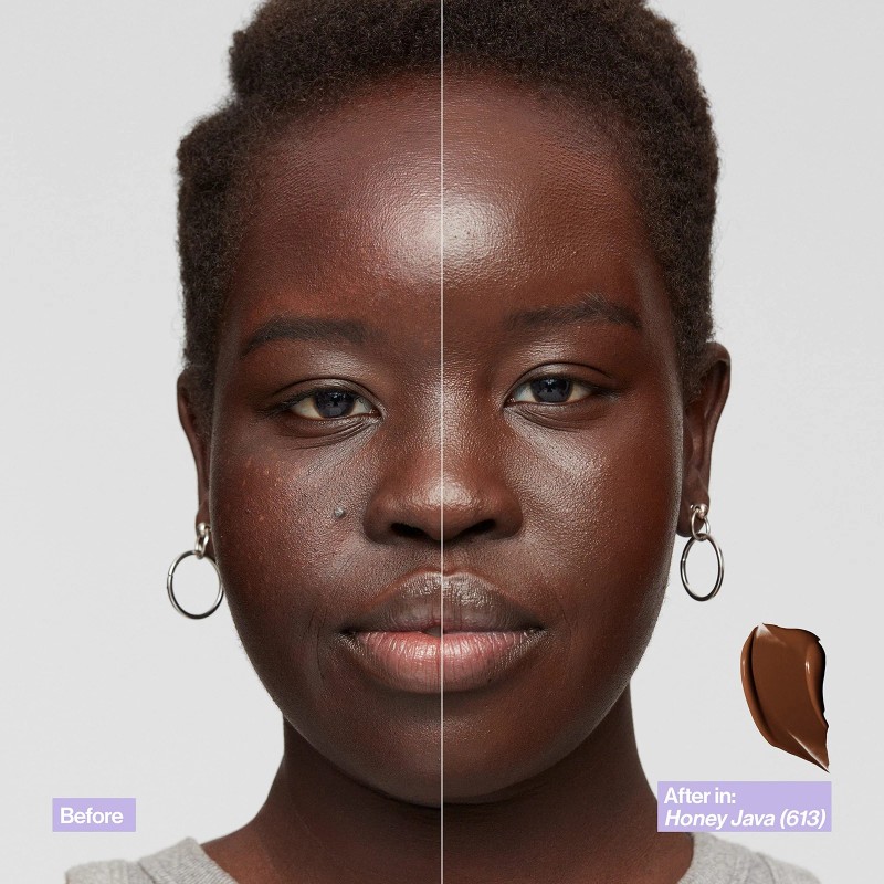 Revlon Illuminance Skin-Caring Liquid Foundation Makeup, Medium Coverage, 509