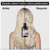 Shampoo L´Oréal Chroma Creme Tintura Roxa Cabelo Loiro 1500ml