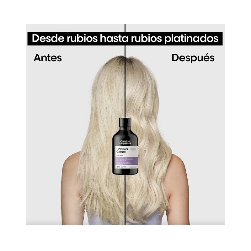 Shampoo L´Oréal Chroma Creme Tintura Roxa Cabelo Loiro 1500ml