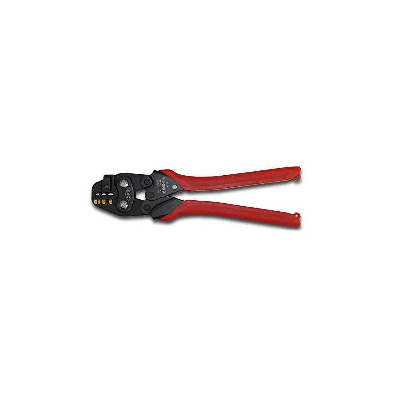 NICHIFU TERMINAL INDUSTRIAL Crimping Tool, Handle Color: Red NH- 32