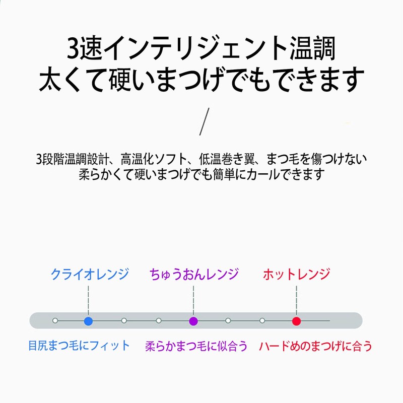 LUYING ホットビューラー 2in1 USB充電式 長時間キープ 三段階温度調整 10秒急速予熱 15分間自動電源OFF 持ち運び易い ブラック