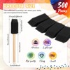 500 Count 1 Inch Foam Sponge Brushes for Painting