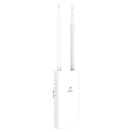 WONLINK AC1200 Outdoor WiFi Extender AP7202,Dual Band 2.4GHz+5GHz Long Range WiFi Extender Signal Booster with Dual Antennas,Weatherproof W-ifi Access Point with POE,AP/Router/Repeater/Bridge Mode