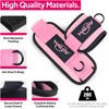 WALITO Ankle Resistance Bands with Cuffs, Ankle Bands for Working