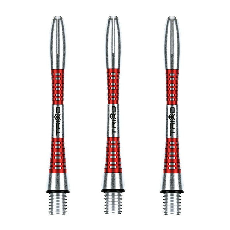 WINMAU Triad Aluminium Black Intermediate Dart Shafts (Shafts) - 1