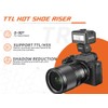 Godox TR-C TTL Hotshoe Riser Hot Shoe Height Adapter for