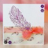 Feather Cutting Dies,DIY Scrapbooking Artist Metal Cutting Dies Scrapbooking for