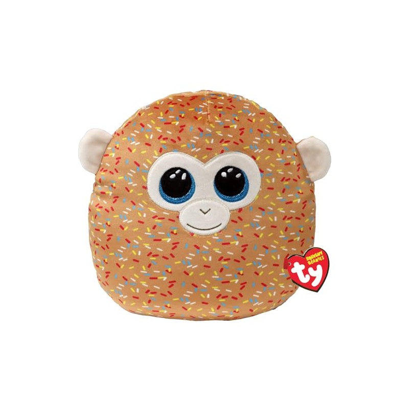 TY Tamar Monkey Squish a Boo 10 Inches - Squishy