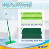 KEEPOW Scrub Mop Pads Replacement Compatible with Libman Freedom Spray