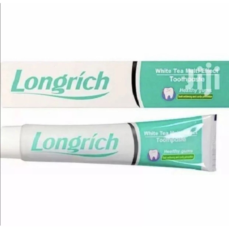 LONGRICH Toothpaste, WhiteTea,Fluoride free,DeepCleaning,3 Pack Jumbo Size 200g