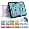 Alcedo Sterile Sutures Thread & Needle with Tools Kit, First