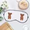 'Highland Cow' Sleep/Travel Eye Mask (EY00018050)
