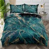 Luowei Marble Bed Linen 155 x 220 cm 3D Golden