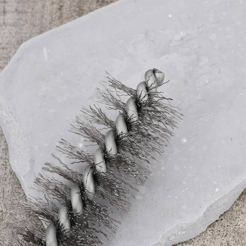 Create idea 20x30mm Rectangular Steel Wire Brush with M10 Internal