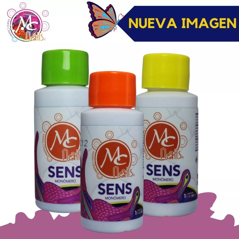 Mc Nails Monómero Mc Nails, Líquido Acrílico 1 Onzas Para