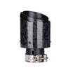 Car Forged Carbon Fiber Exhaust Pipe Muffler Tips with Black