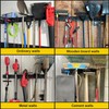 Garage Storage Organizer, Wall Mount Garden Tool Organizer, 48 Inches