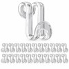 Cascading Clothes Hanger Connector Hooks for Closet Organization – 30