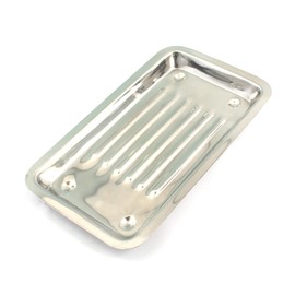 OdontoMed2011® Premium Scaler Tray Curettes, Explorers, Mirrors, Probes, Dental Instruments Tray Size 8" X4''X0.5'' Stainless Steel