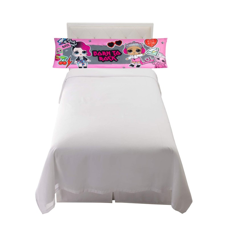 Franco Kids Bedding Super Soft Microfiber Zippered Body Pillow Cover,