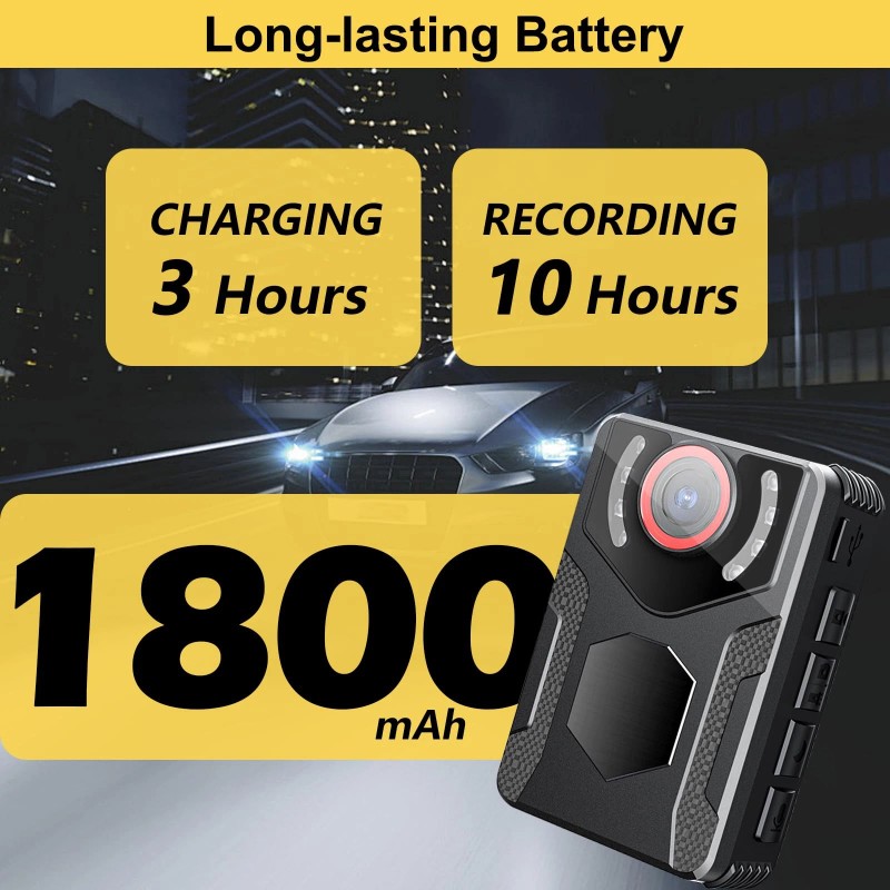 Rgjzkgn Body Camera with Audio and Video Recording: 1080P FHD