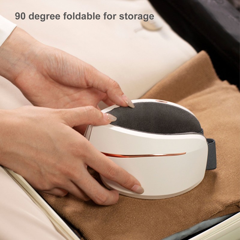 Eye Massager Smart Bluetooth Heating Vibration USB Charging Eye Massage