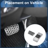 PARSLUCK 2 Pcs Automatic Foot Pedal Pads Foot Accelerator Pedal