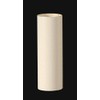 B&P Lamp® 4" Ht., Ivory Color, Plain Candle Covers, Standard