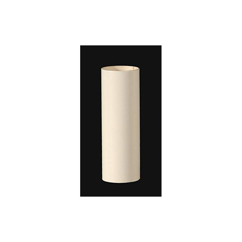 B&P Lamp® 4" Ht., Ivory Color, Plain Candle Covers, Standard