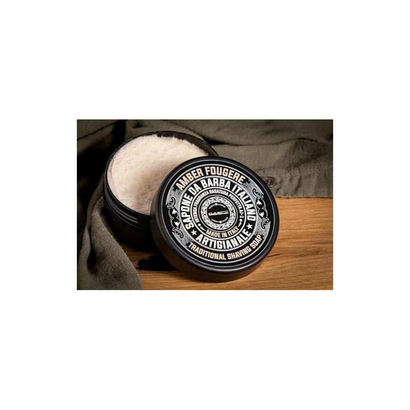 Luxury Shaving Soap Amber Fougere – Afeitado Suave con Lavanda