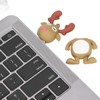 USB Flash Drive Lightweight Portable Safe Reliable Exquisite PVC Christmas
